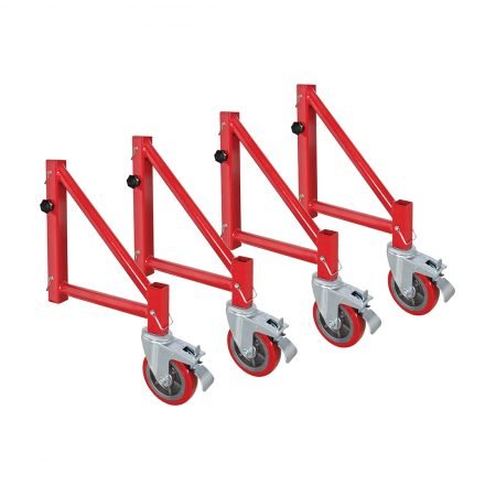 Buildman™ 6-Foot Drywall Baker Scaffold with High Load Capacity and Safety Features