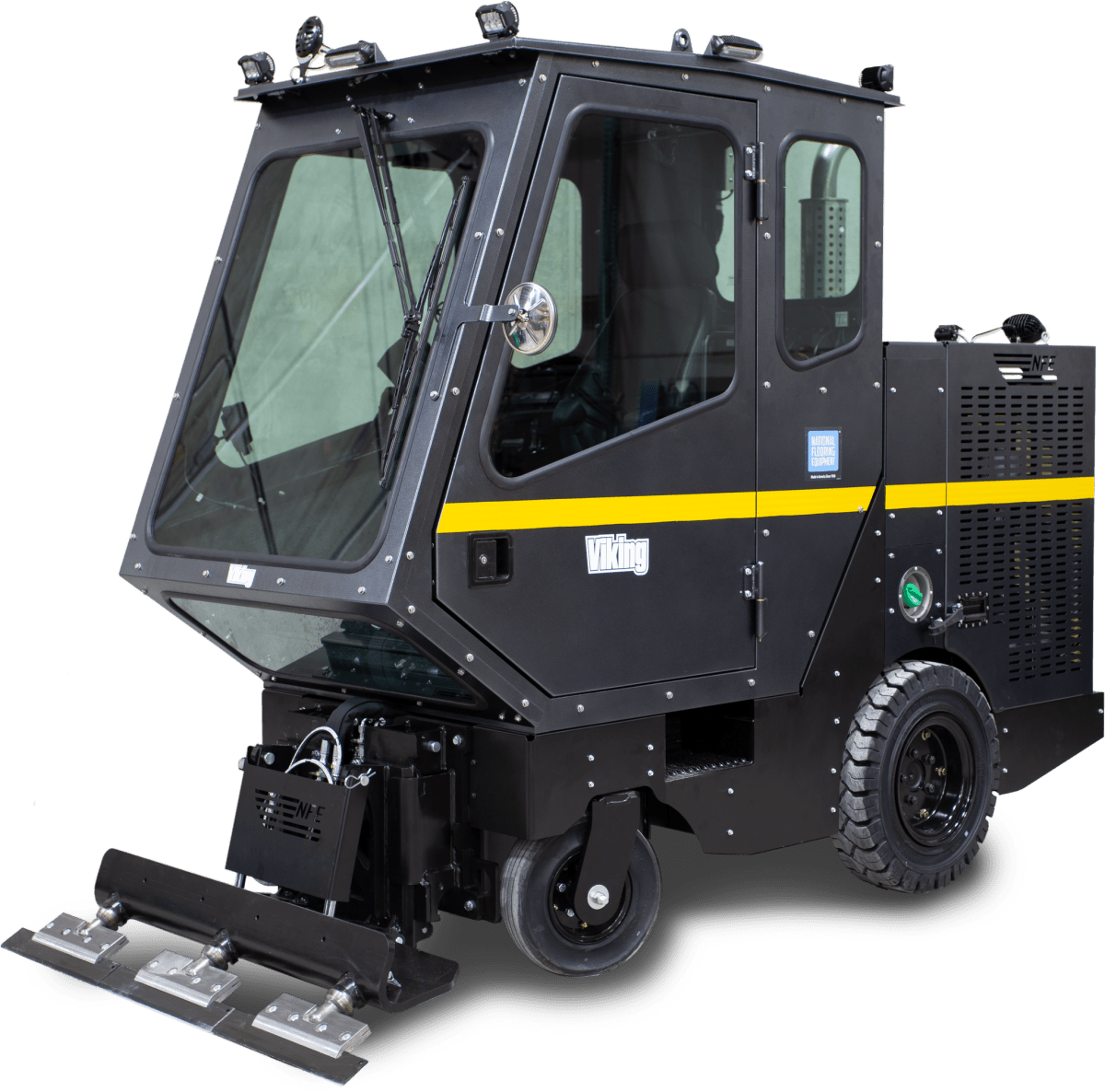 National Flooring Equipment's Premium Viking Floor Scraping Machine for Various Surfaces