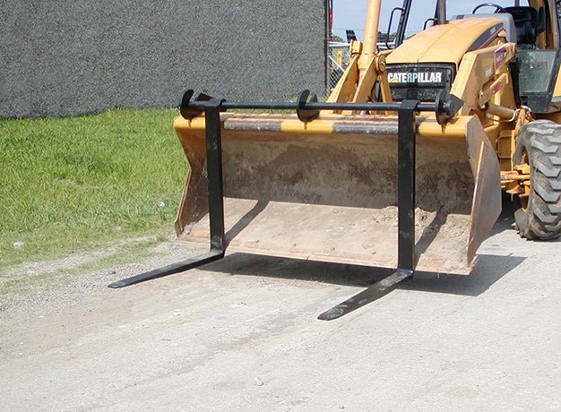 Star Industries Premium Over-the-Bucket Forks for Loaders with Adjustable Tines