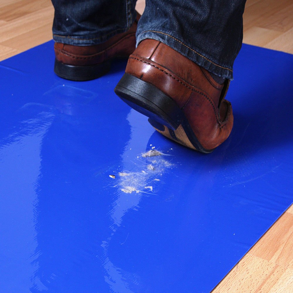 Zip-Up Premium 30-Layer Tacky Mats for Dust Control on Construction Sites