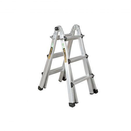 Versatile Telescoping Ladder with Multiple Positions for Various Uses