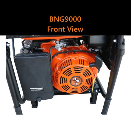 High - Performance BNG9000 Gas - Powered Generator with Key Electric Start