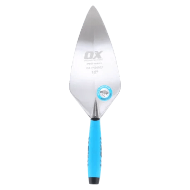 OX Professional Narrow London Pattern Bricklaying Trowel with OX Comfort Grip