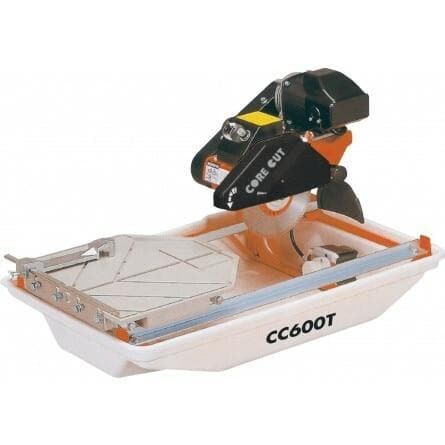 Portable CC600T Tile Saw with 7' Capacity and Electric Power