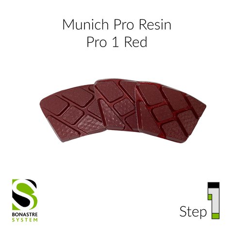 Eco - friendly Bonastre Professional Pads and Munich Resin - made Diamonds for Surface Restoration