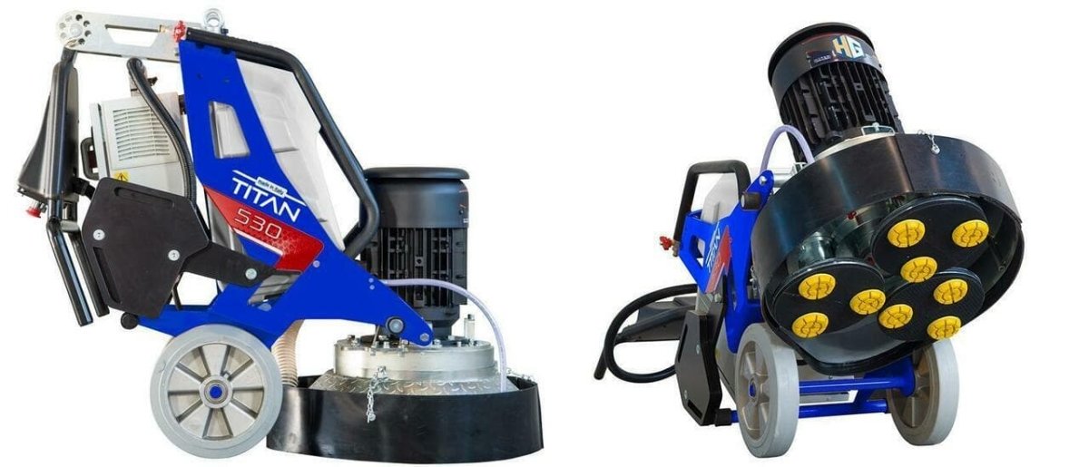 High-Performance Titan 530 Three-Phase Grinding and Polishing Machine