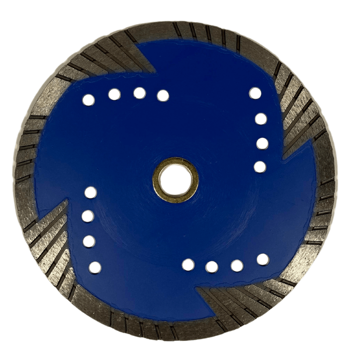 High - Performance Tornado Turbo Diamond Blade Designed for Cutting Hard Materials