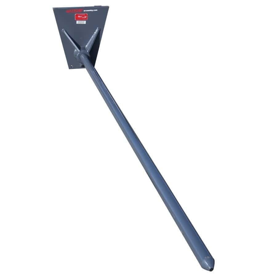 Warehouse Forklift Carriage Mounted Carpet Handling Pole