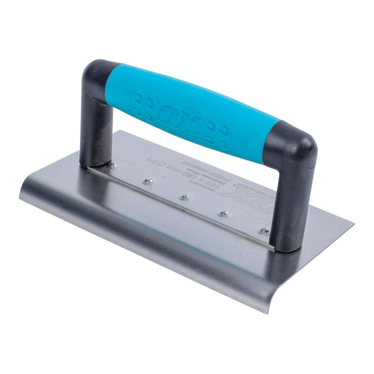 OX Tools Medium Concrete Edger with 4 - Inch by 7 - Inch Blade
