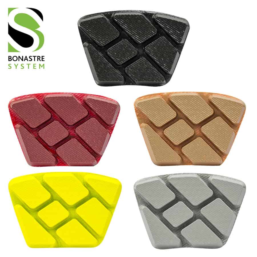 Eco - friendly Bonastre Professional Pads and Munich Resin - made Diamonds for Surface Restoration