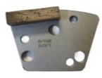 Single - Bar Trapezoid Quick - Change Segment Ideal for Concrete Grinding