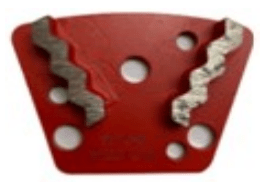 High - Performance Trapezoid Swirl for Concrete Grinding and Surface Preparation
