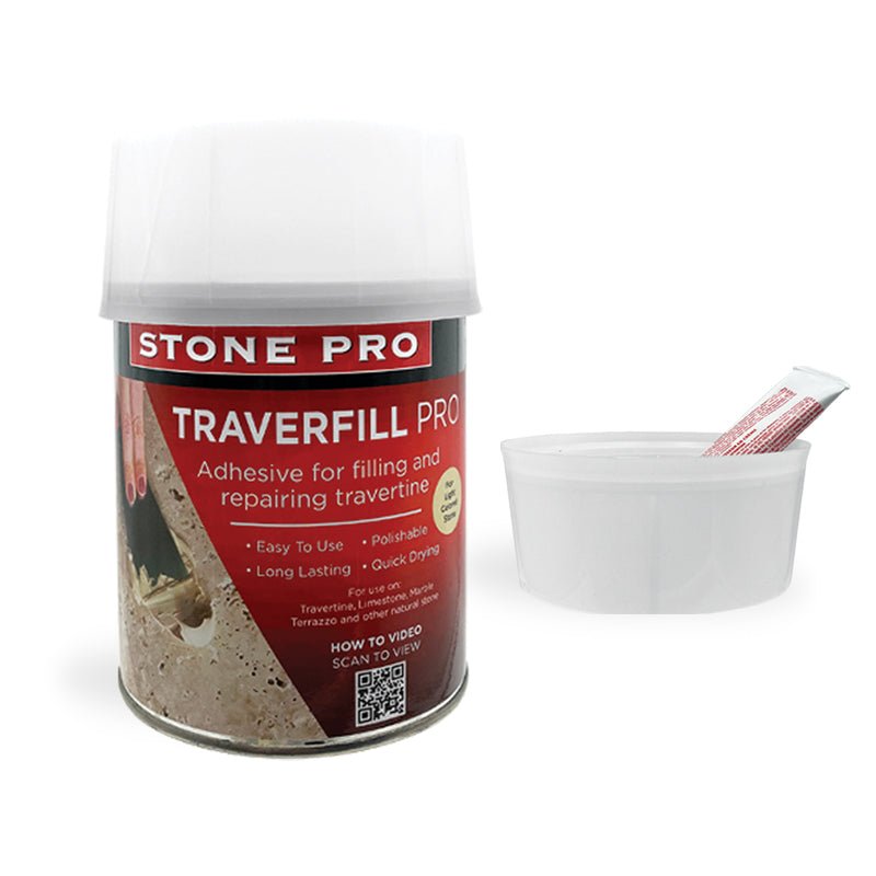 Pro-grade Traverfill Premium Adhesive for Travertine Repair