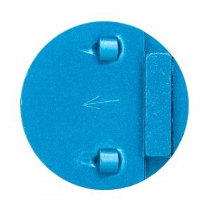 TC - 2.5 Inches 2x 1/4 Round PCDs with Stabilizer Segment for Industrial Applications