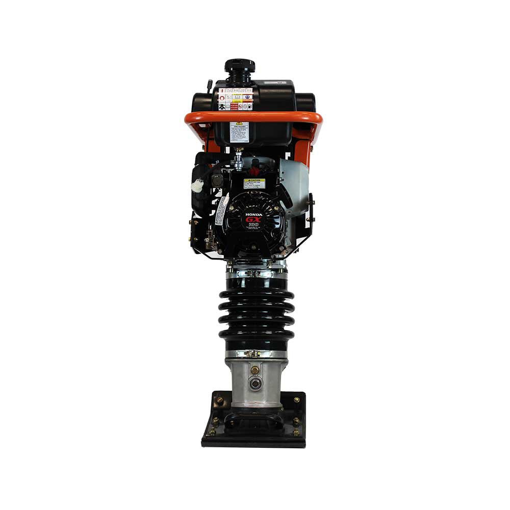 High - Performance Brave Tamping Rammer with 12.8 kN Impact Force Powered by Honda GX100 Engine