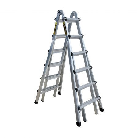 Versatile Telescoping Ladder with Multiple Positions for Various Uses