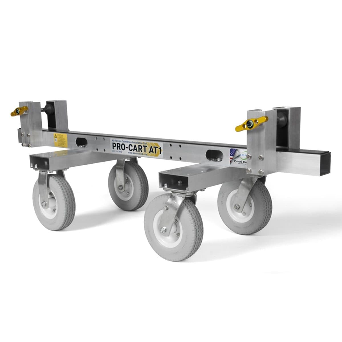 Omni Cubed Pro-Cart AT1: Lightweight, High-Capacity Stone Transport Cart