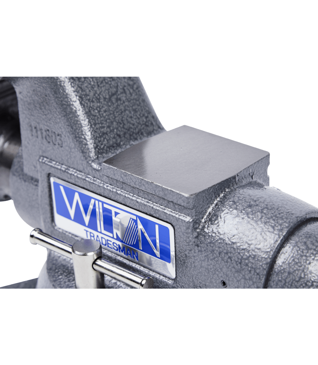Tradesman 1755 Bench Vise - 5.5" Jaw Width, 5" Opening, 3.75" Throat Depth