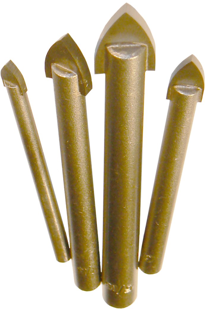 High - Quality Carbide Tipped Drill Bits for Glass and Tile Drilling