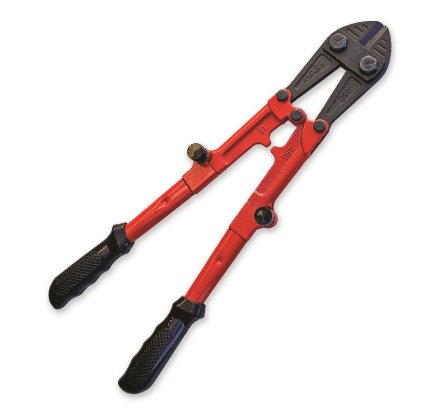 18-Inch Compact Folding Bolt Cutter for Efficient Bolt Cutting