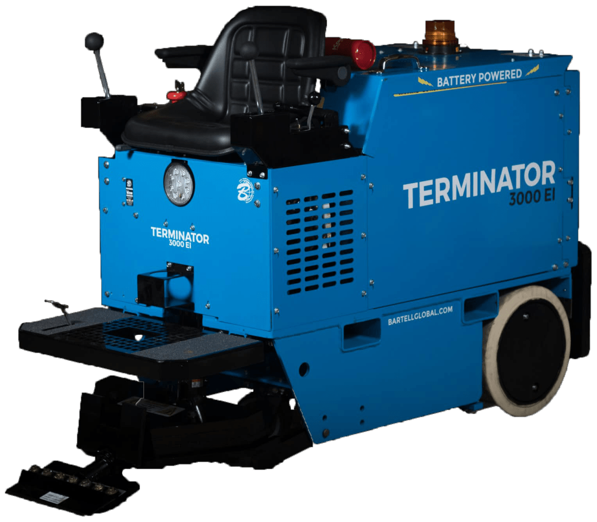 High - Efficiency Terminator T3000Ei Battery - Powered Ride - On Floor Scraper