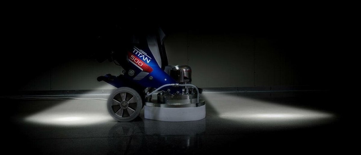 Titan 500 High - Performance Single - Phase Grinding and Polishing Machine for Large Surfaces