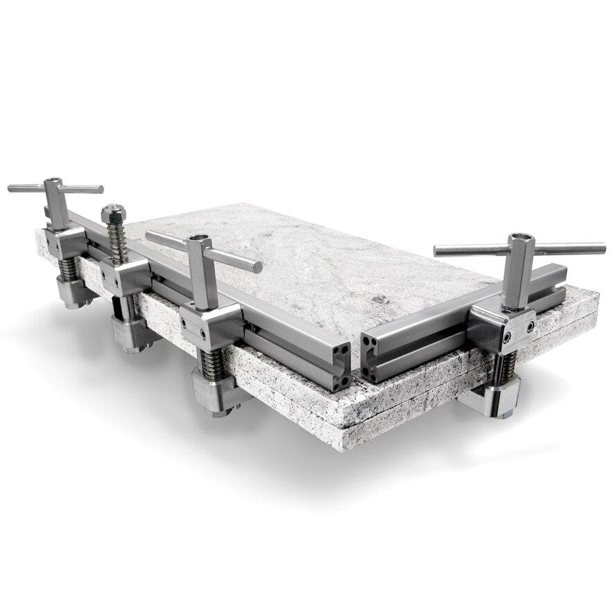 Omni Cubed Lam-Clamp: A Revolutionary Stone Fabrication Tool for Countertop Edge Laminations
