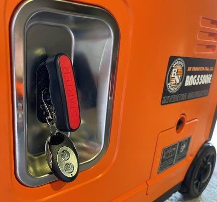 BNG5500iE Enclosed Gas Inverter Generator with 5500W Starting Power