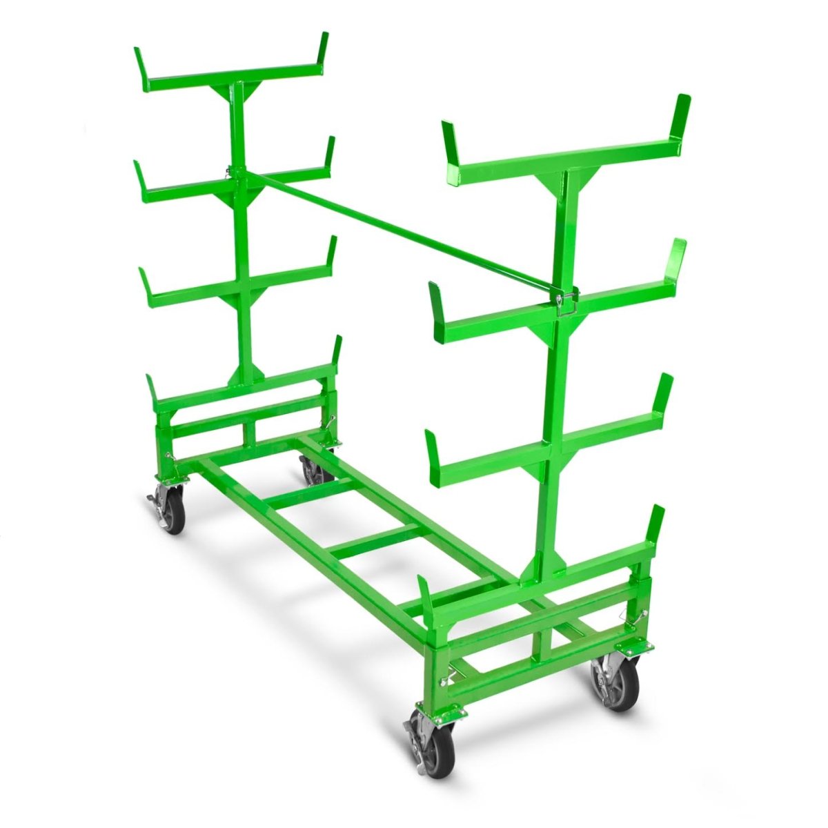 Nu-Wave NWD-F44 Heavy-Duty Lean Flat Cart with High Load Capacity
