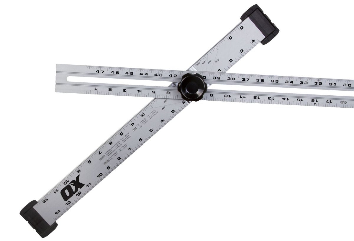 Imperial Ox Pro Adjustable T-Square with Flexible Angle and Sturdy Design