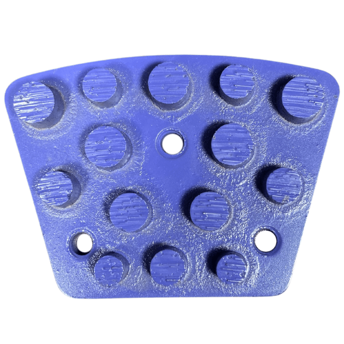 Dia Plus Multi - Layered Vacuum - Brazed Trapezoid Grinding Segments for Concrete