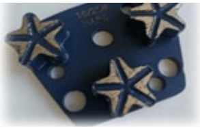 Quick-Change Trapezoid Star Segments for All Types of Concrete Grinding