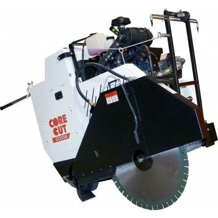 CC5555GK Three-Speed Rear Pivot Walk-Behind Saw with 57HP Kubota Gas Engine