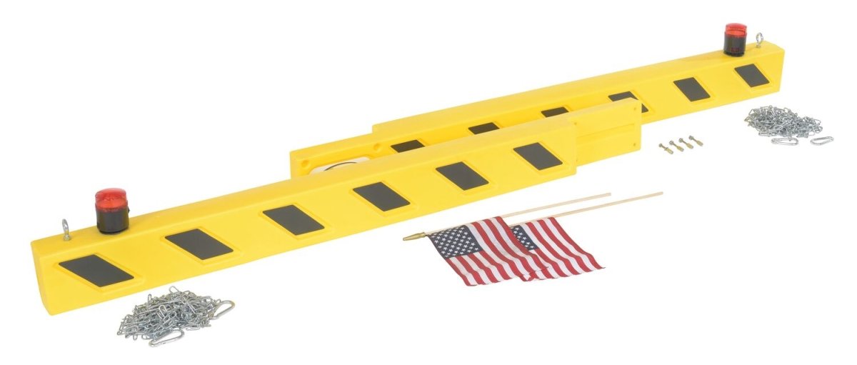 Heavy - Duty PVC Overhead Door Warning Barriers with Visible Safety Features