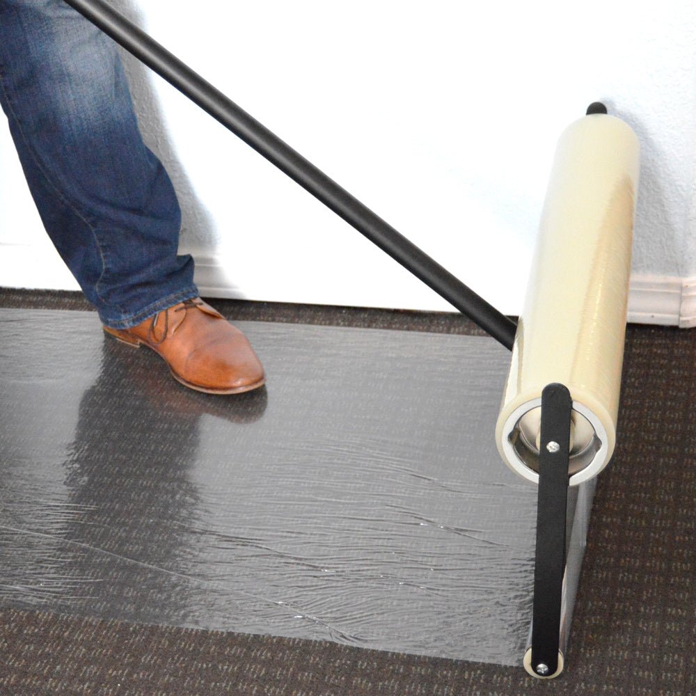 Efficient Carpet Film Applicator for Large Floor Area Coverage