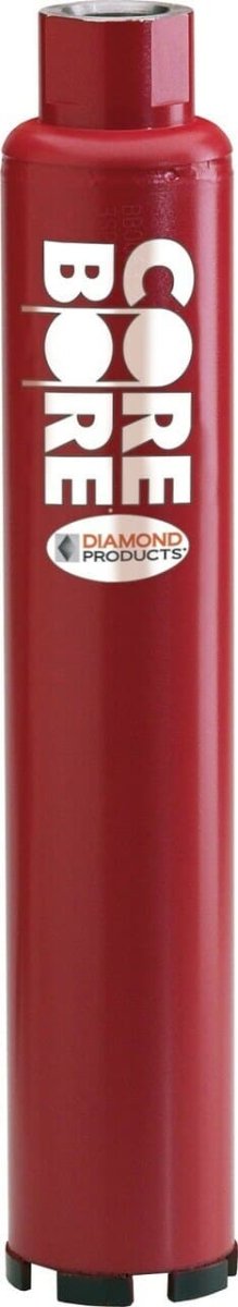 Superior Quality Red Wet Core Bore Bit for Efficient Drilling in Moderate Steel