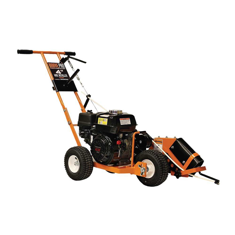 Honda GX160 Powered Brave Wire Installer for 2 - 4 Inches Depth Trenching and Wire Installation