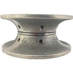 Outstanding Oma V Full Bullnose Router Bit for Marble, Granite, Quartz and Engineered Stone