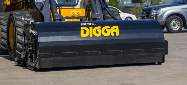 High - Performance Industrial Sweeper Bucket Broom for Multiple Equipment