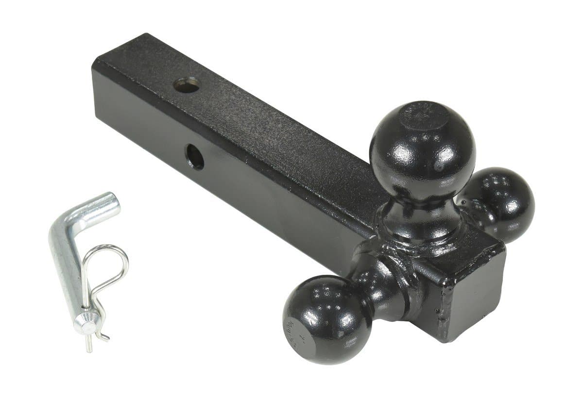 Versatile Three-Ball Tow Hitch for Fork Trucks