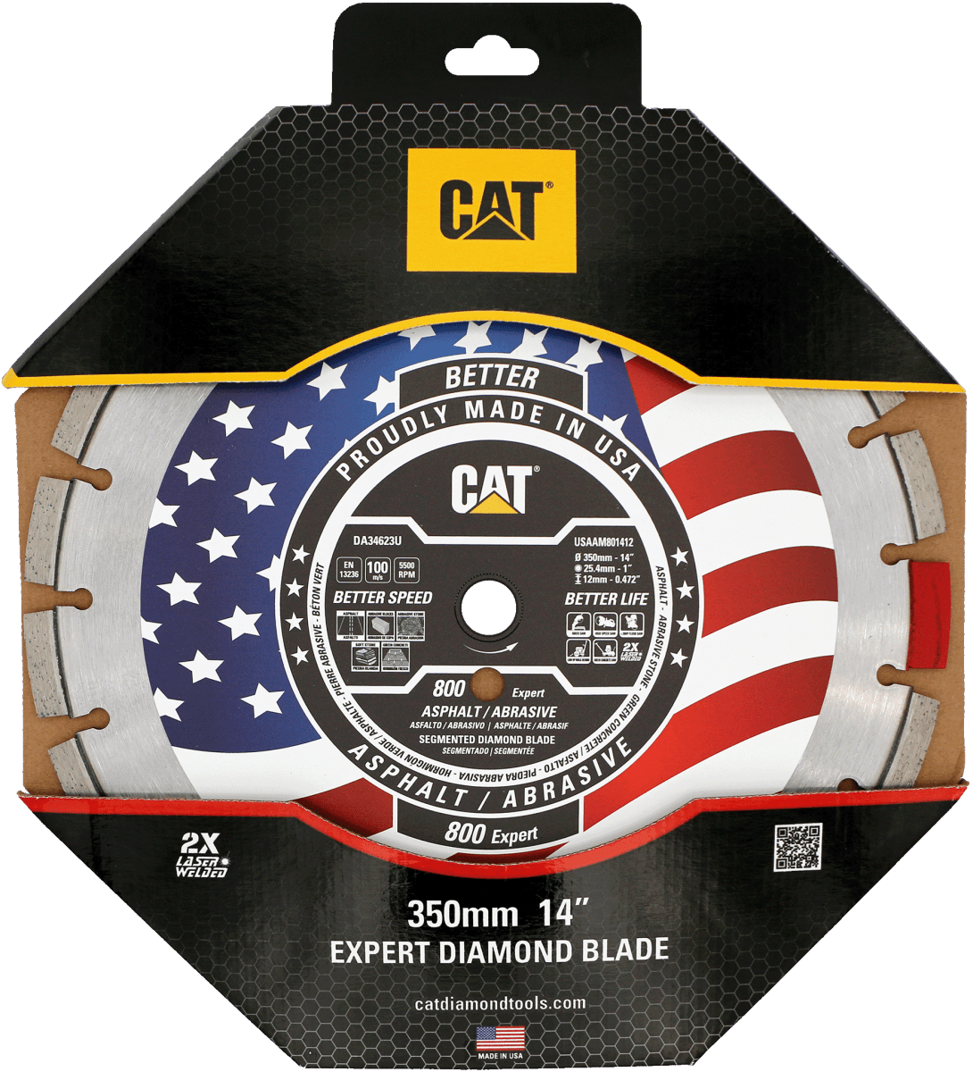 Caterpillar 800 Expert Diamond Blades for Abrasive Materials - Free Shipping
