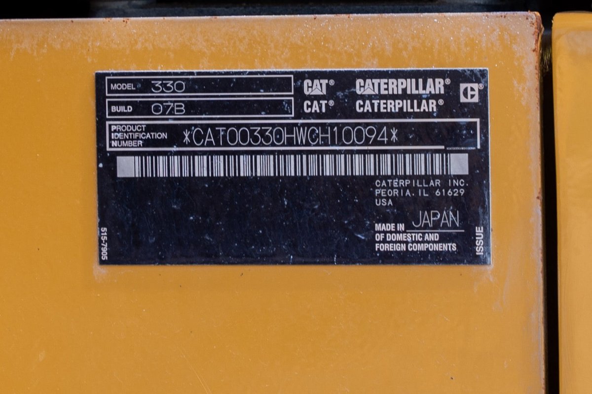 2020 Caterpillar Long Reach Excavator with 3,817 Operating Hours