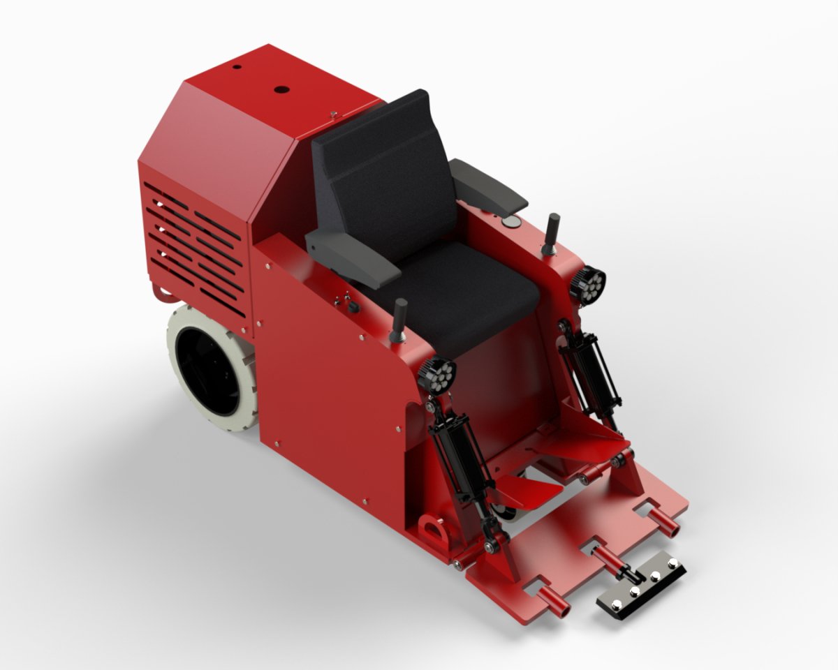 BRB-3000 High-Performance Ride-On Floor Scraper for Large-Scale Floor Removal