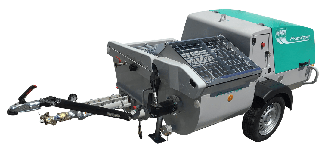 The Compact and Versatile Prestige Diesel Concrete Pump - In Stock