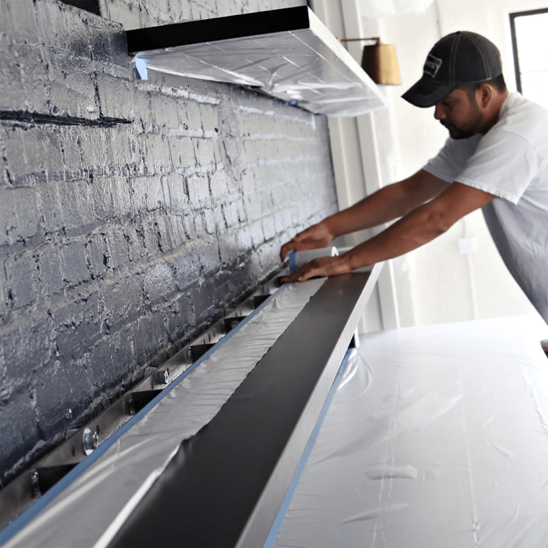 Trimaco's Premium Easy Mask Tape and Drape with PerfectEdge for Painting - 2 Feet by 72 Feet