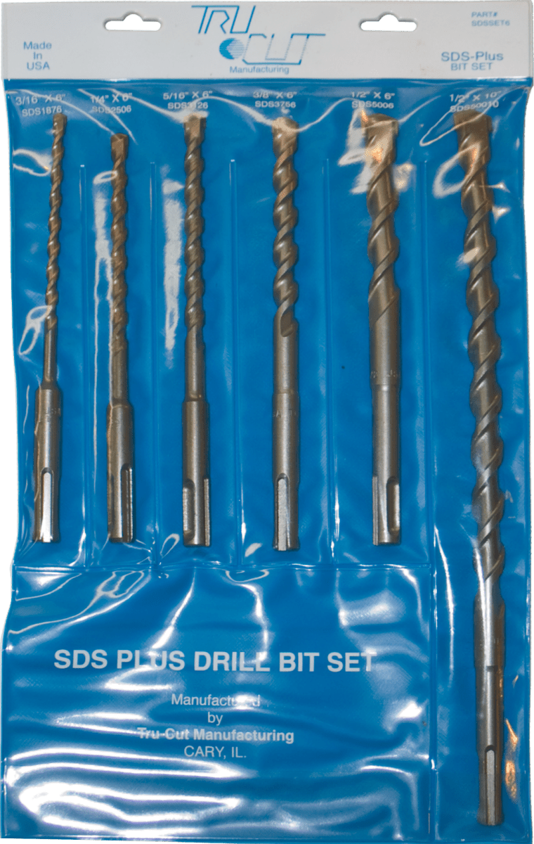 High - Performance Thunder Twist SDS - Plus Drill Bit Sets for Versatile Drilling Applications