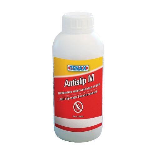 Tenax Water - Based Antislip Treatment M, 1 - Liter Bottles, Pack of 12 for Marble and Limestone Surfaces