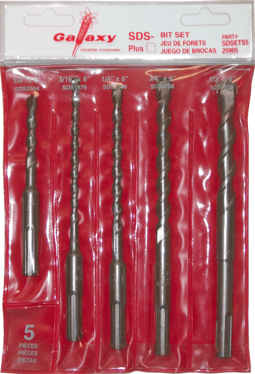 High - Performance Thunder Twist SDS - Plus Drill Bit Sets for Versatile Drilling Applications