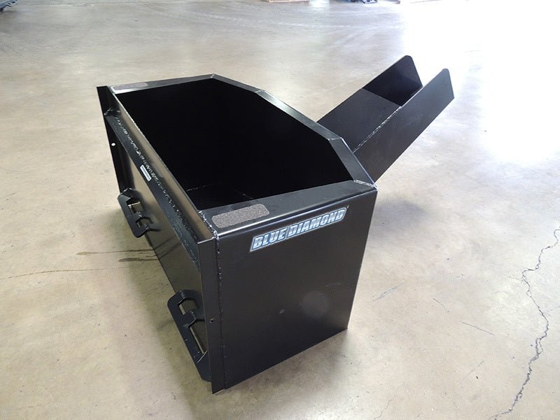 Skid Steer Dispensing Bucket - Blue Diamond® Brand for Various Flowable Materials
