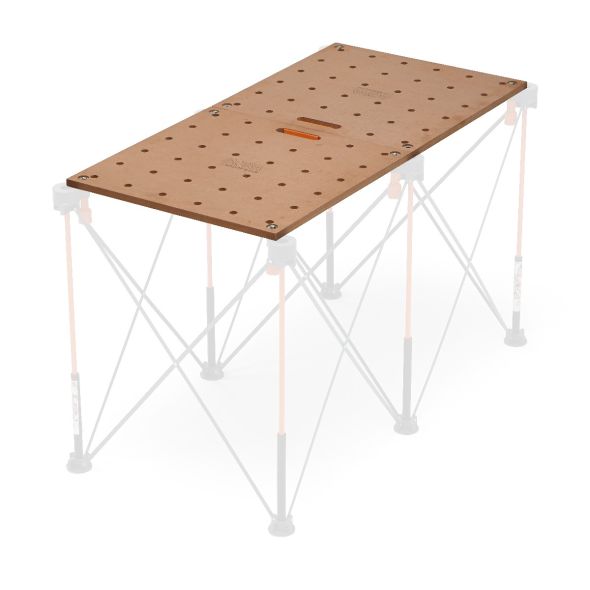 BORA Centipede Pair Table Top with 20mm Evenly - Spaced Dog Holes